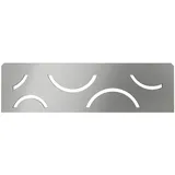 Schlüter Systems SHELF-N-S1 Wand-Ablagesystem Edelstahl gebürstet