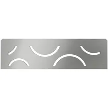Schlüter Systems SHELF-N-S1 Wand-Ablagesystem Edelstahl gebürstet