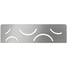 Schlüter Systems SHELF-N-S1 Wand-Ablagesystem Edelstahl gebürstet