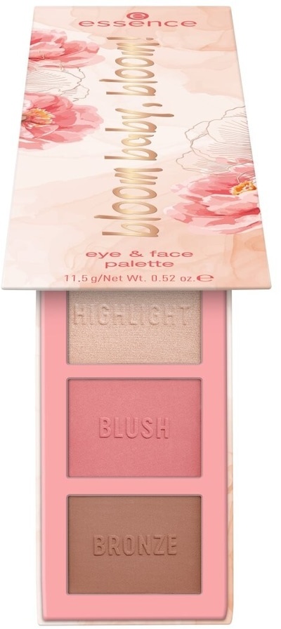 Essence Bloom Baby, Bloom! Eye & Face Palette Paletten & Sets 11.5 g 01 - MAKE IT BLOOM