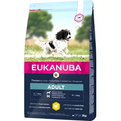 EUKANUBA Adult Medium Breeds Chicken 3 kg