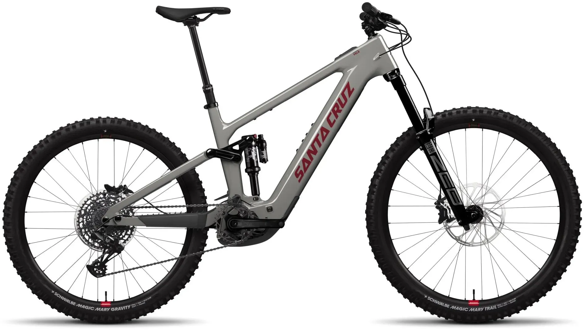 Santa Cruz Vala C R MX 600 Gloss Grey 2025 L