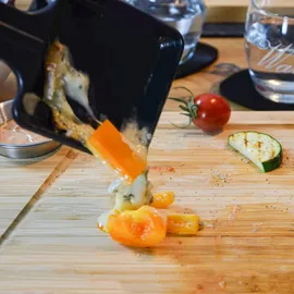 Dune Design DuneDesign Raclettebrett Beige, Holz Rechteckig, 25x30 cm,