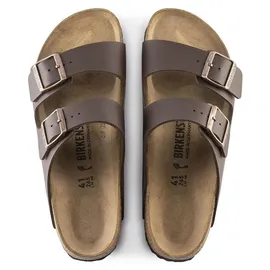 Birkenstock Arizona Birko-Flor schmal dunkelbraun 43
