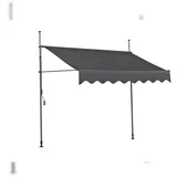 deluke Klemmmarkise SCHRABO 350 x 309 x 120 cm anthrazit