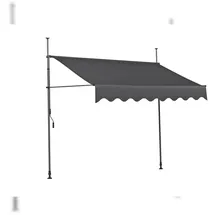 deluke Klemmmarkise SCHRABO 350 x 309 x 120 cm anthrazit