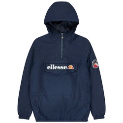 ellesse Herren Jacke - MONTERINI Windbreaker, Kapuze, Zipper, Logo, uni Blau S