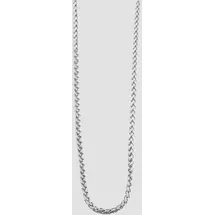 Adelia's Kordelkette Unisex Edelstahl Silber 40 cm