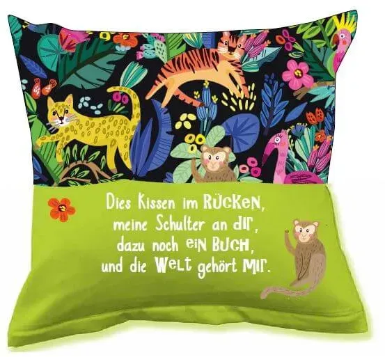 Sofahelden Lesekissen Kids Dschungel