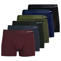 Jack & Jones Retro Boxer 6er Pack Jacbasic (Spar-Set, 6-St) Retro Short / Pant - Ohne Eingriff - Atmungsaktiv bunt XXL