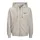 JACK & JONES Herren Hoodie Kapuzenpullover JJESOHO SWEAT ZIP HOOD Relaxed Fit 12278794 Beige XXL