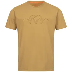 Blaser T-Shirt Argali 3D Debossed T 25, dunkel oliv, M