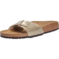 Birkenstock Madrid Birko-Flor schmal gold 41