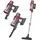 Clean Maxx CLEANmaxx 2in1 Akku-Zyklon-Staubsauger grau/rot