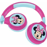 Lexibook Minnie Mouse 2in1 Bluetooth und Kabel, faltbare Kopfhörer