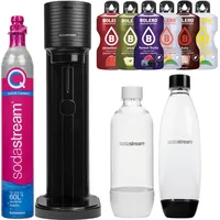 Wassersprudler SodaStream Gaia Titan eine Flasche + Sodastream Weiß 1 L Flasche + Bolero