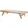 Beliani Gartenliege 64 x 35 x 0 cm Beige