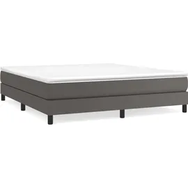 vidaXL Bettgestell 160 x 200 cm Grau