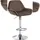 CLP Barhocker Braga 45 x 75-85 cm Braun
