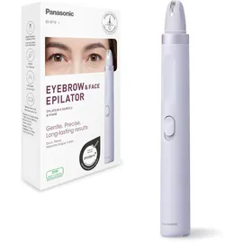 Panasonic Epilierer Augenbrauen & Gesicht Helllila