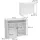 Vicco Bartisch Dominic 116 x 37 cm Weiß