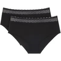 Triumph Feel of Modal Midi 2p Unterw sche, schwarz