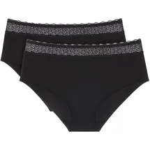 Triumph Feel of Modal Midi 2p Unterw sche, schwarz