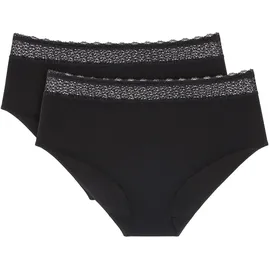 Triumph Feel of Modal Midi 2p Unterw sche, schwarz