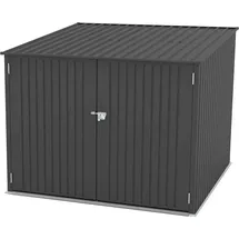 Tepro Fahrradbox TEPRO "Bike & More Max", grau (anthrazit), B:203cm H:157cm T:198cm, Stahl, Aufbewahrungsboxen, BxTxH: 203x198x157 cm