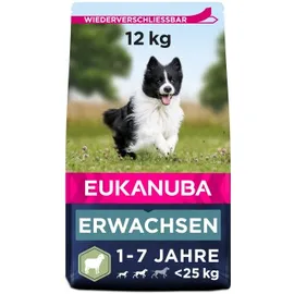 Eukanuba Adult kleine & mittelgroße Rassen Lamm & Reis 12 kg