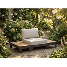 AppleBee Sticks and More Loungeset Aluminium taupe