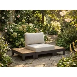 AppleBee Sticks and More Loungeset Aluminium taupe