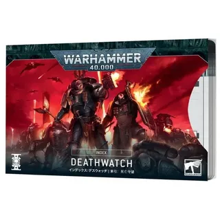 Games Workshop Spielfigur Warhammer 40.000 Deathwatch Index Card Deutsch