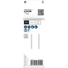 Bosch PRO Plastics PVC clean T102H Stichsägeblatt 100 mm 2 Stück