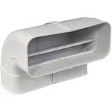 airtec optimAIRo Flachkanal Abluftsystem Bogen 90° senkrecht 222 x 89 mm