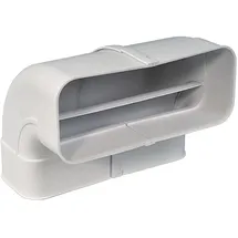airtec optimAIRo Flachkanal Abluftsystem Bogen 90° senkrecht 222 x 89 mm