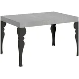 Itamoby Paxon Ausziehtisch 140/224x80cm Beton Anthrazit Beine