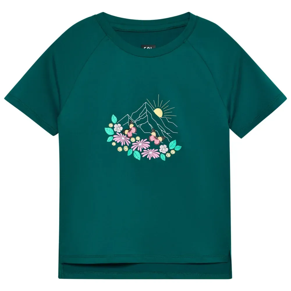 ColorKids Print T-Shirt Kinder - blau-9917 / 152