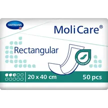 hartmann h MoliCare Rectangular 20x40 cm 50 St.