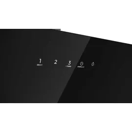 Teka DVN 97050 TTC BK Dunstabzugshaube 90 cm Schwarz