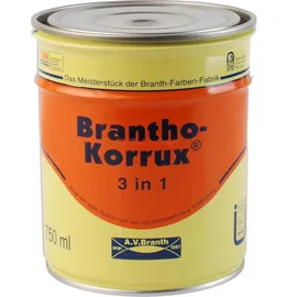 Brantho Korrux 3in1 Rostschutzfarbe RAL 7016 Anthrazitgrau 0,75 l