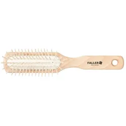 Faller Haarbürste schmaler Griff Holzstifte