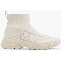 Hoher Chunky Sneaker - Damen - beige