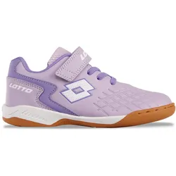 Hallenschuh LOTTO, Kinder, Gr. 39, lila, violet, Synthetik, mehrfarbig, sportlich, Schuhe, - ideal für diverse Hallensportarten