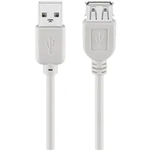 goobay USB-A auf USB-A 1,8 m Grau