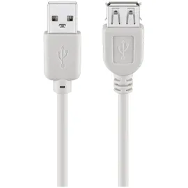 goobay USB-A auf USB-A 1,8 m Grau