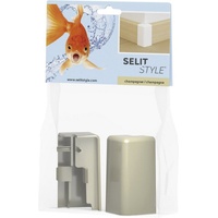 Selit Style Außenecke champagner Höhe 50 mm Clips &