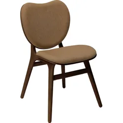 Conversation Piece Stuhl braun gepolstert dunkle Eiche