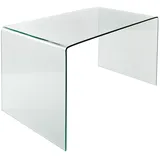 Riess-Ambiente Schreibtisch FANTOME - 120cm transparent Esstisch Ganzglastisch