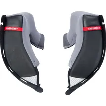 HJC Helmets HJC RPHA 70 Wangenpolster, grau, 25mm